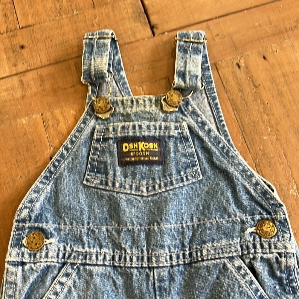 Oshkosh vintage denim overalls